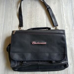 Leather Premium Bag Budweiser Messenger Bag Laptop NICE